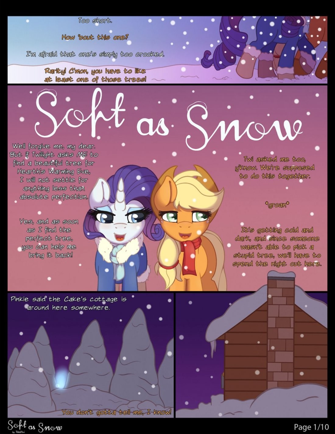 Soft as Snow porn comic picture 1