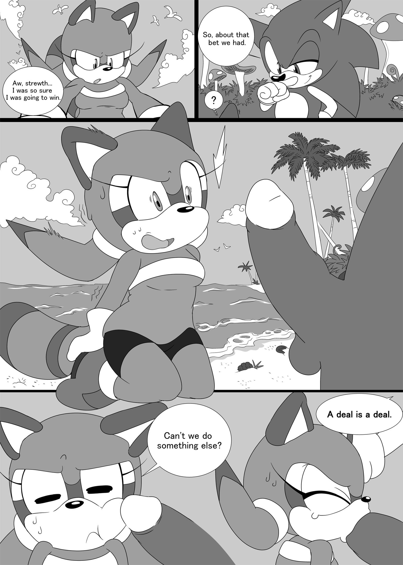 Sonic & Marine New Venture! porn comic picture 4