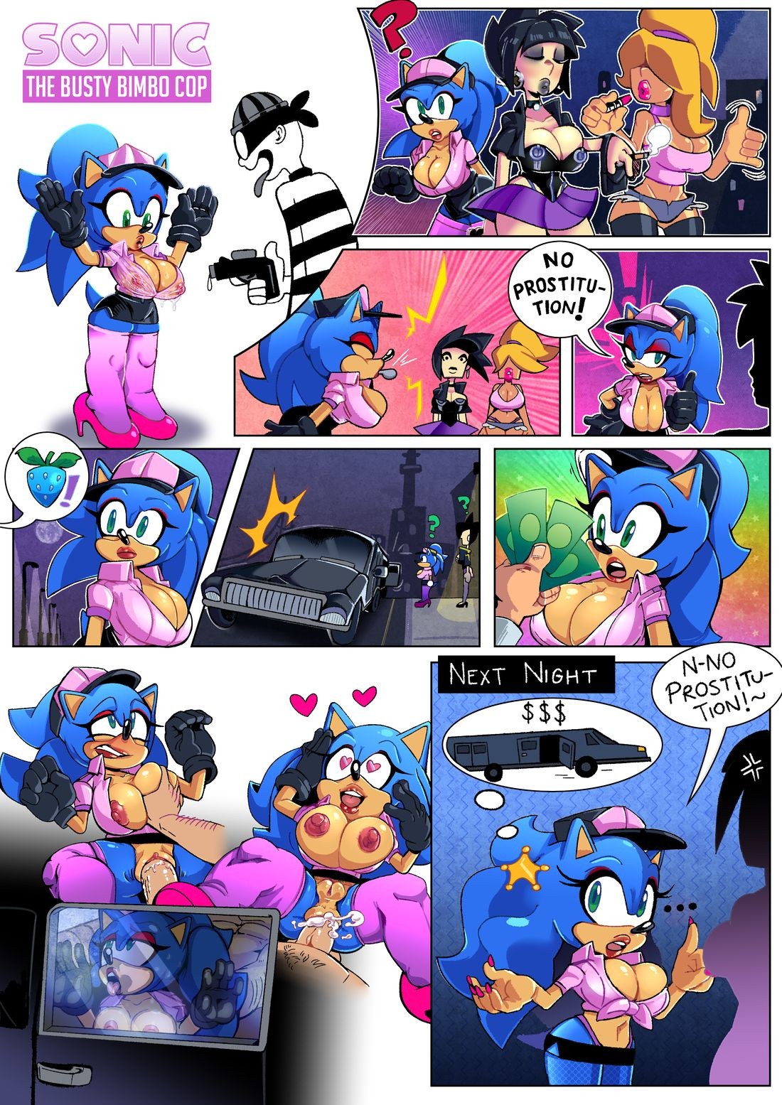 Sonic The Whore Cop porn comic picture 12