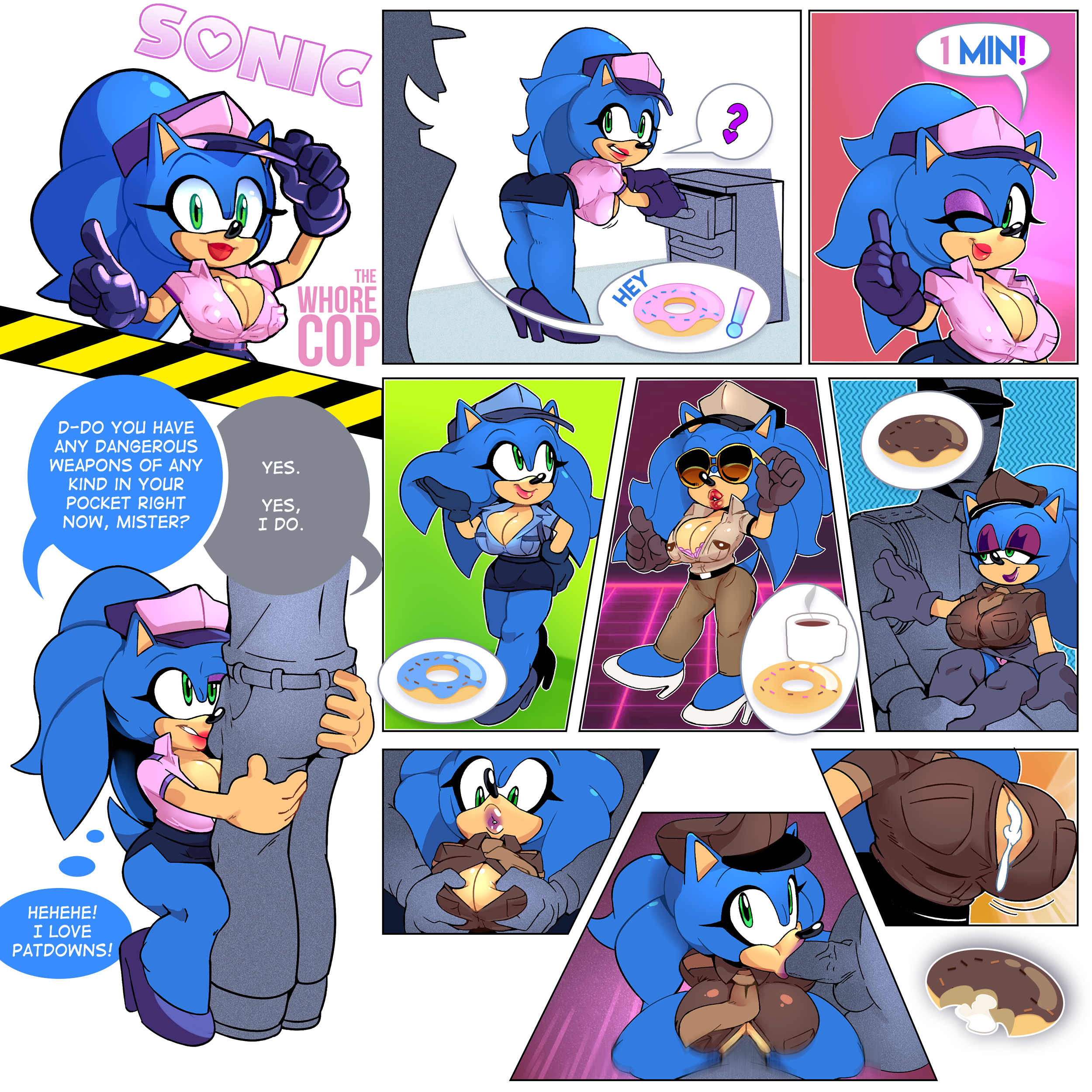 Sonic The Whore Cop porn comic picture 5