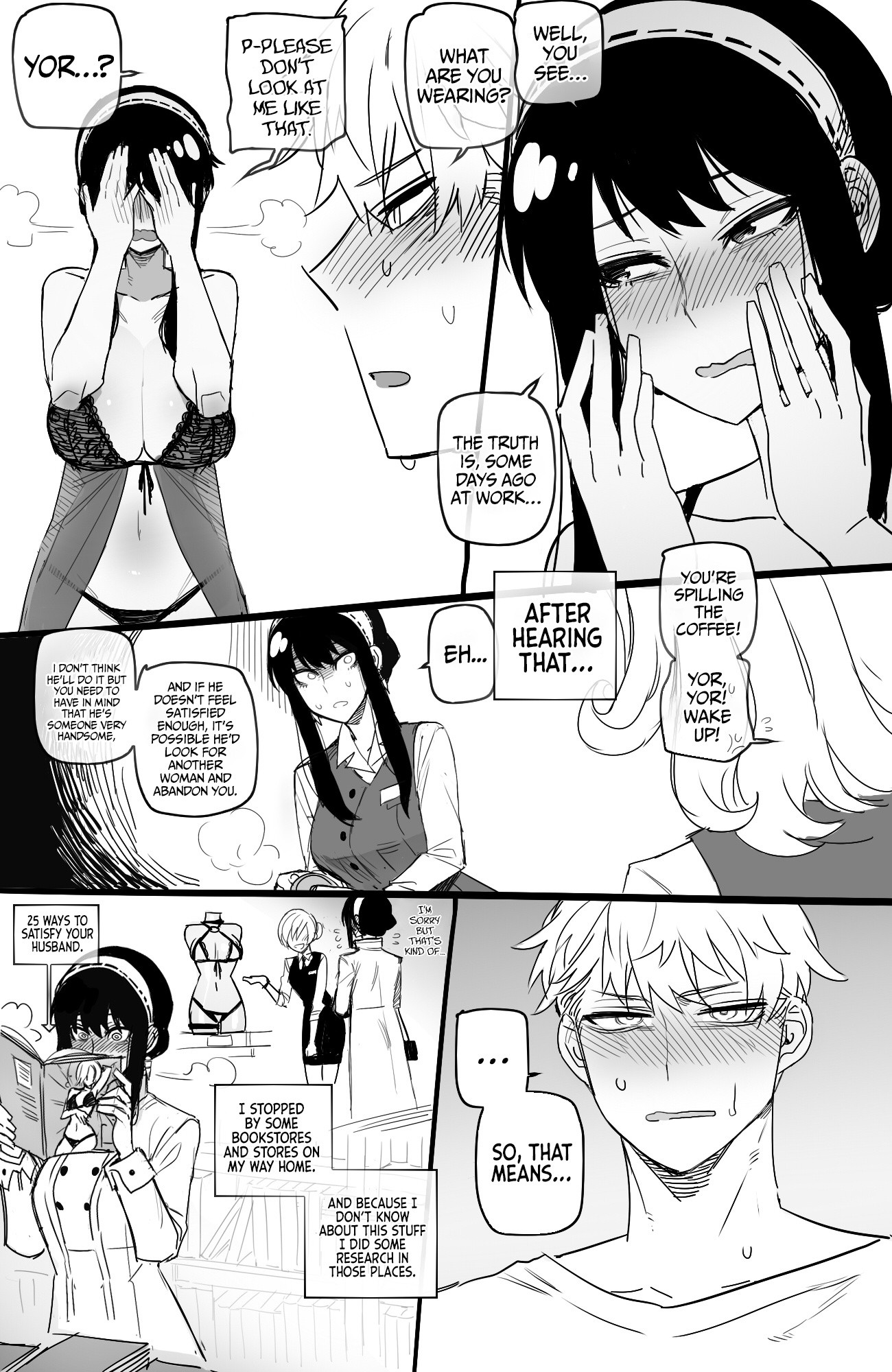 Spy x Sex hentai manga picture 11