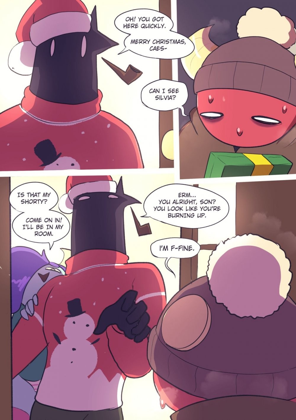 Squishmas Special 2 porn comic picture 3