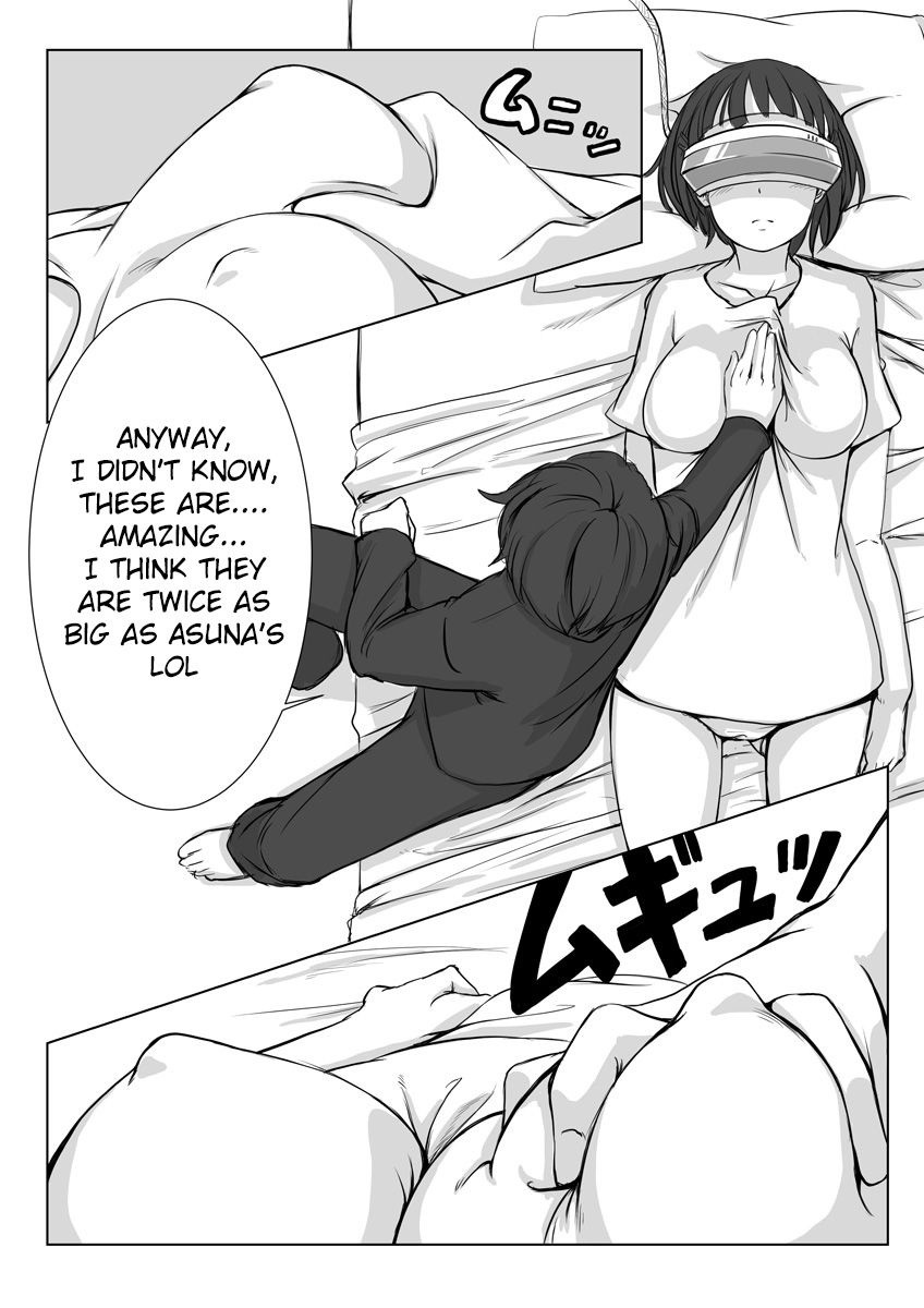 Suguha Araburu Oppai hentai manga picture 4