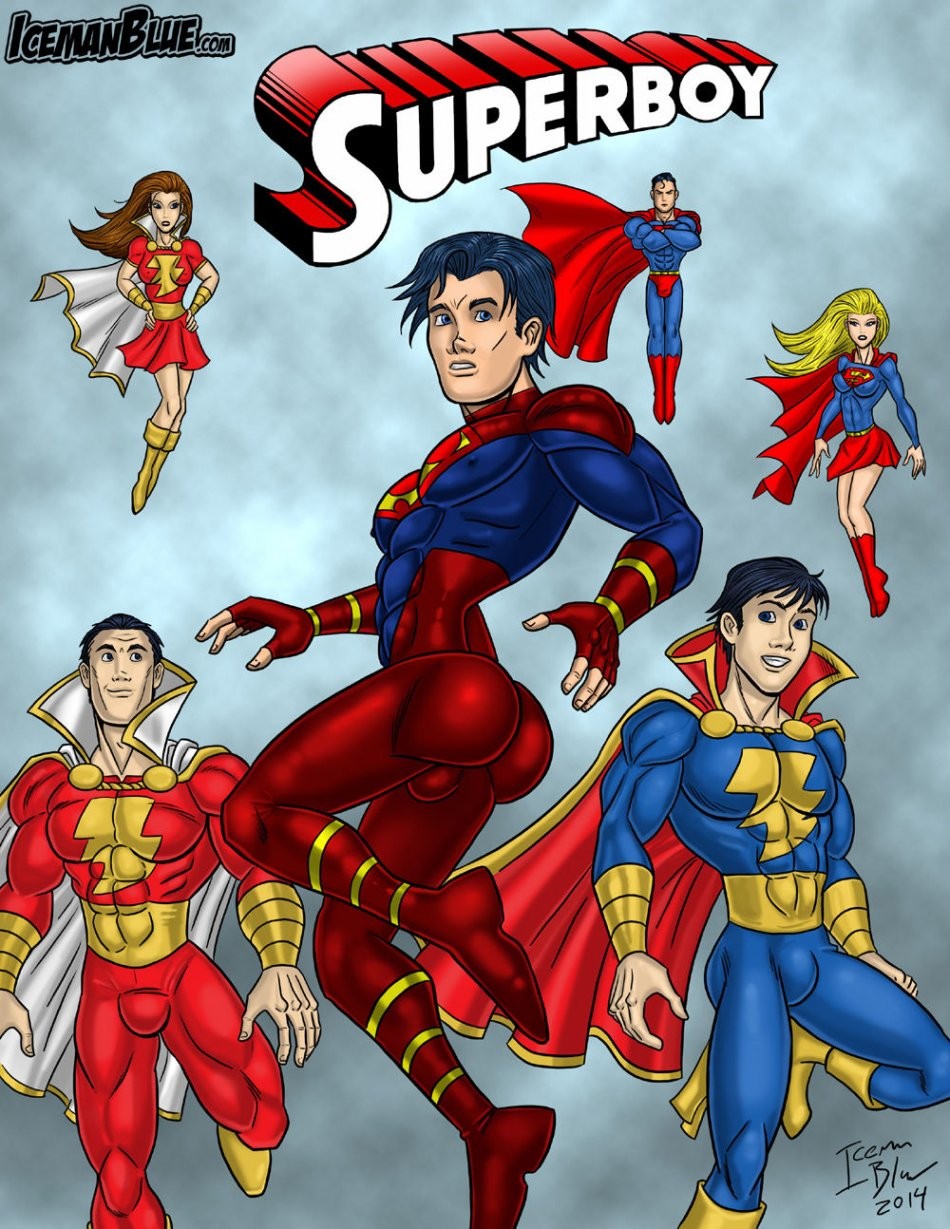 Superboy porn comic picture 1
