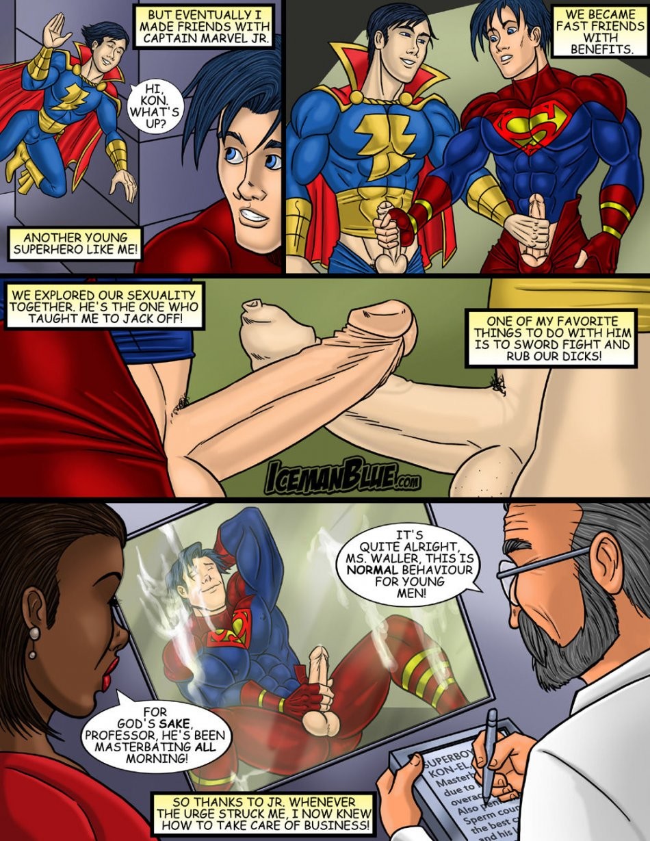 Superboy porn comic picture 3