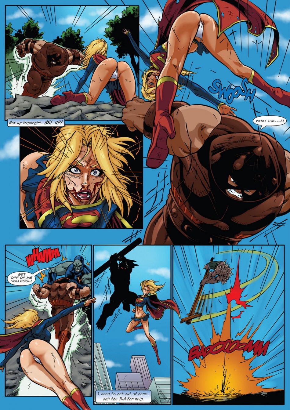 Supergirls Last Stand porn comic picture 9