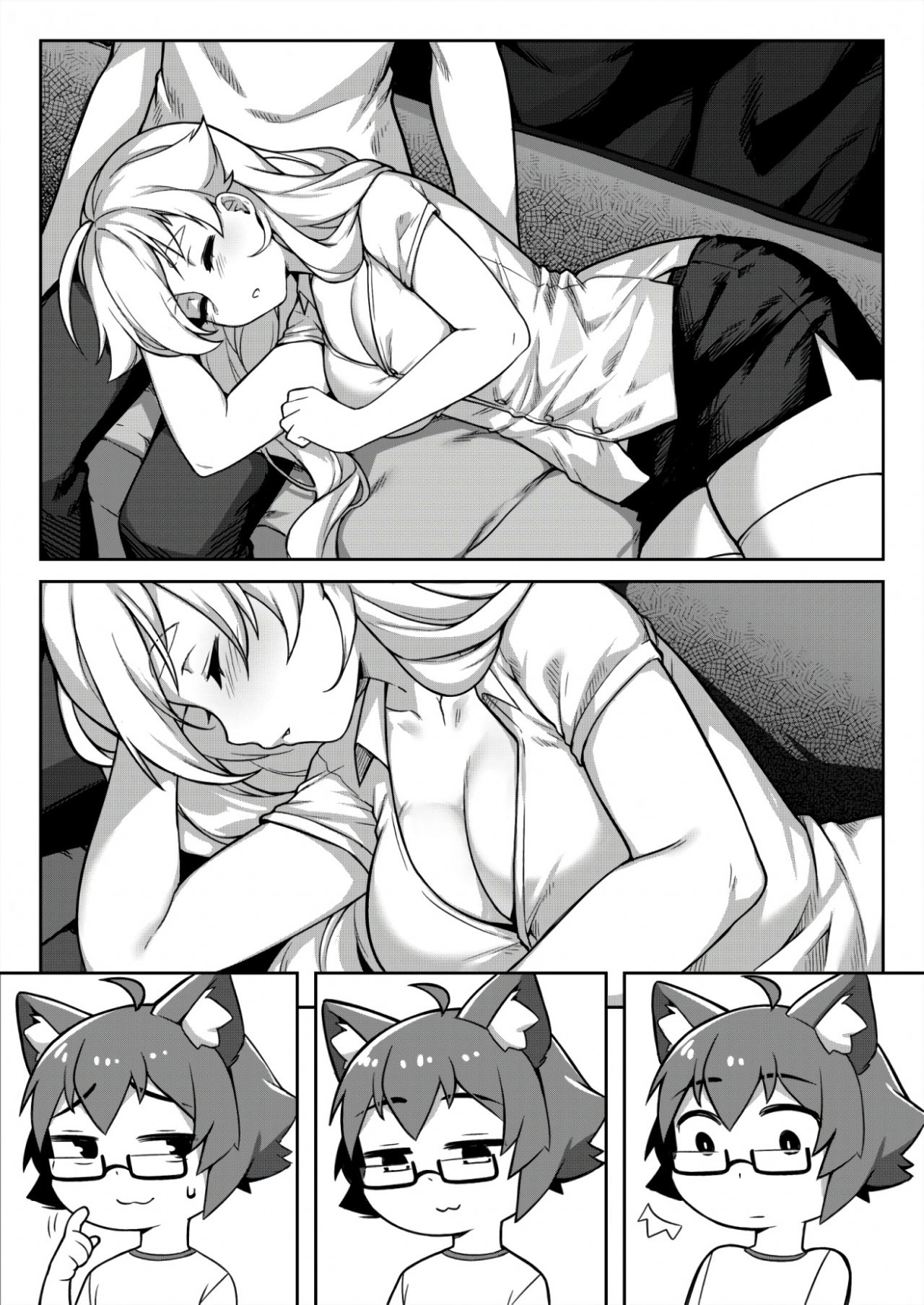 Surprise Visit porn comic picture 9