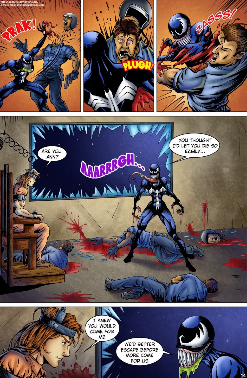 Symbiote porn comic picture 16