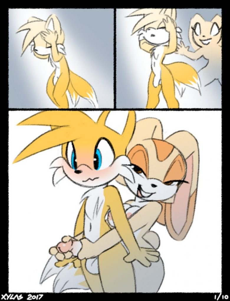 Tails And Cream porn comic picture 1