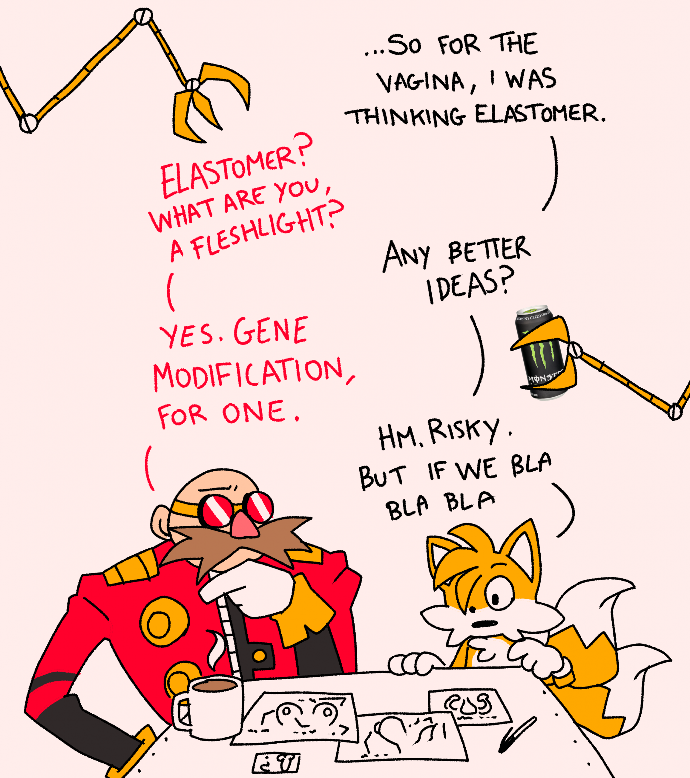 Tails' Spectacular Boob Heist! porn comic picture 13