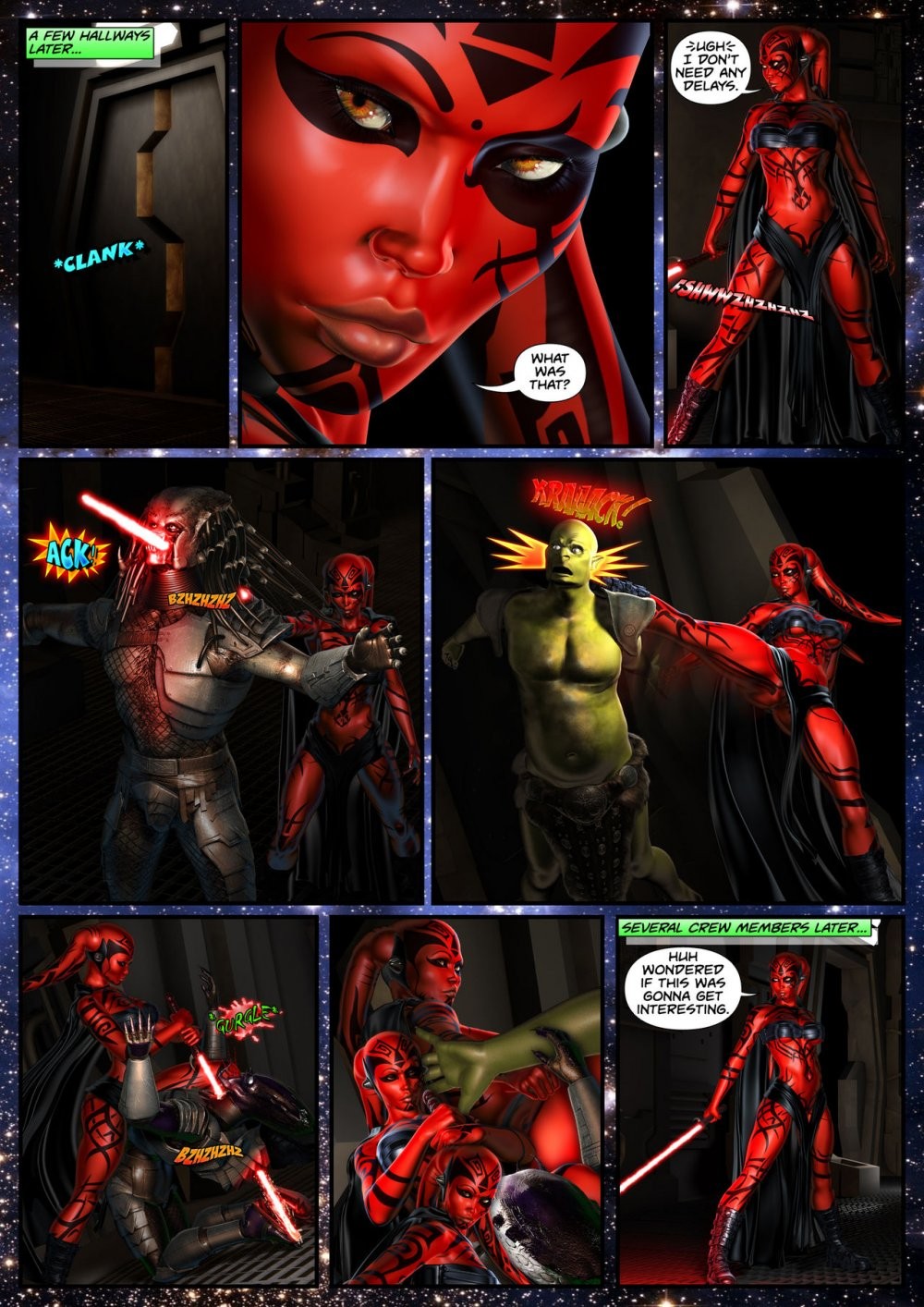 Talon X 2 porn comic picture 13