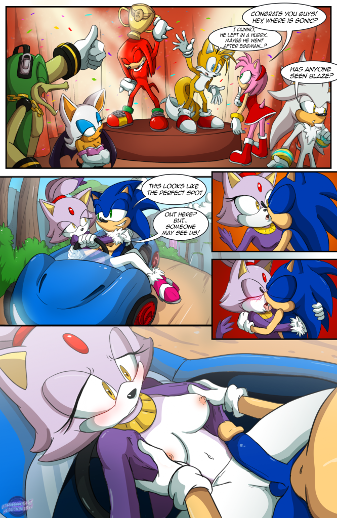 Team Sonic Racing porn comic picture 1