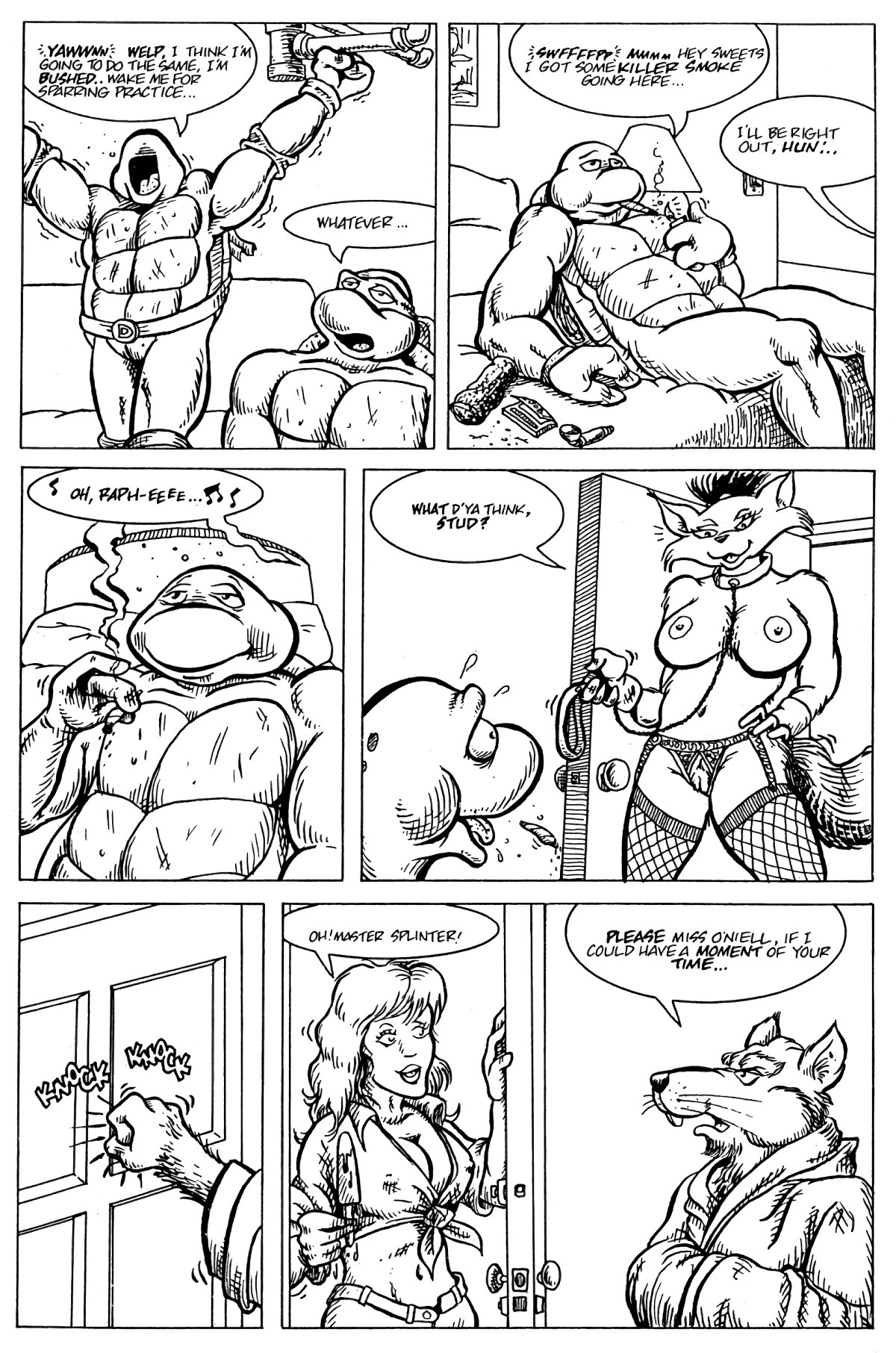 Teenage Mutant Ninja Turtles porn comic picture 3