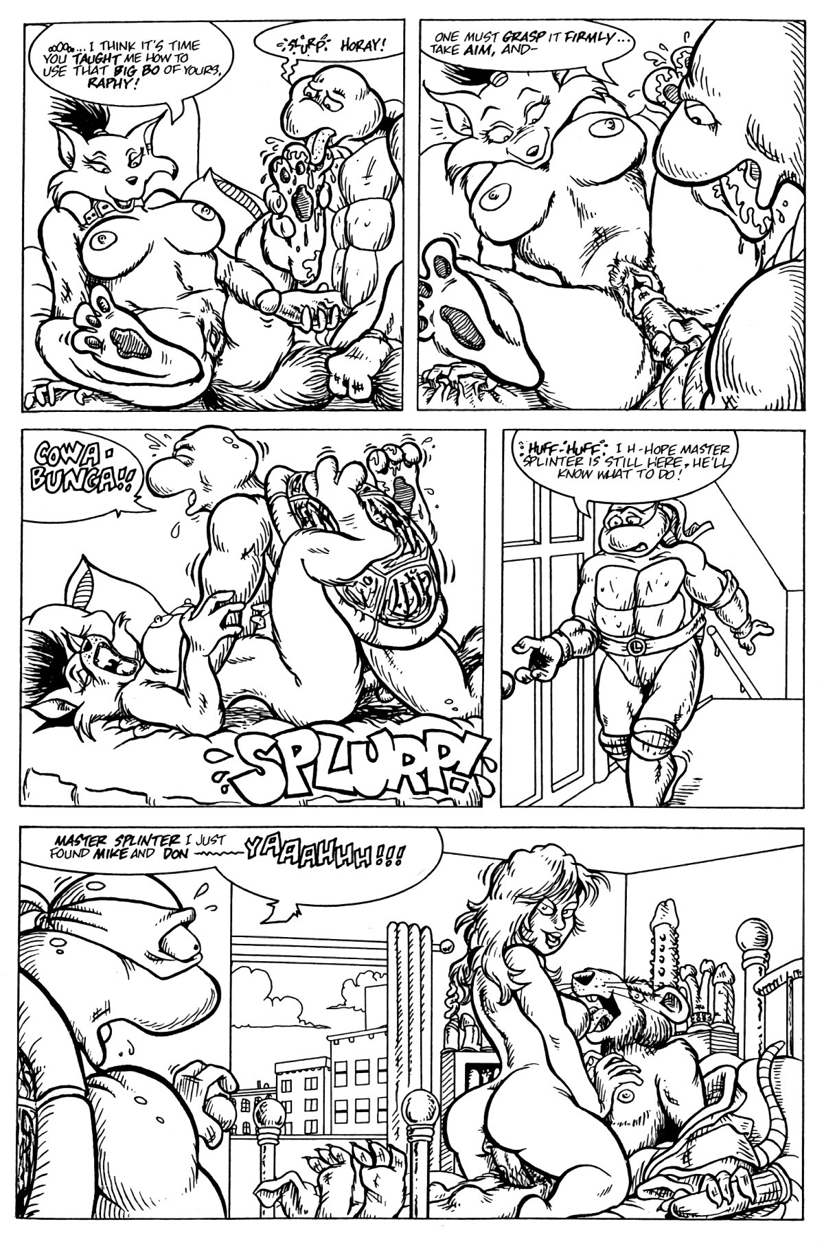 Teenage Mutant Ninja Turtles porn comic picture 6