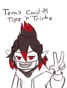 Tera's COVID-19 Tipz'n'Trickz porn comic picture 1