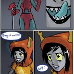 Terezi/Vriska porn comic picture 1