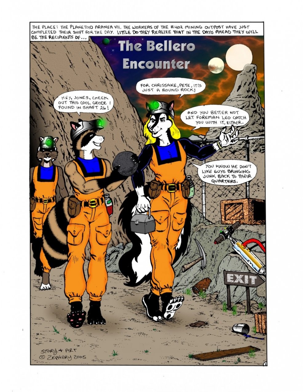 The Bellero Encounter porn comic picture 2