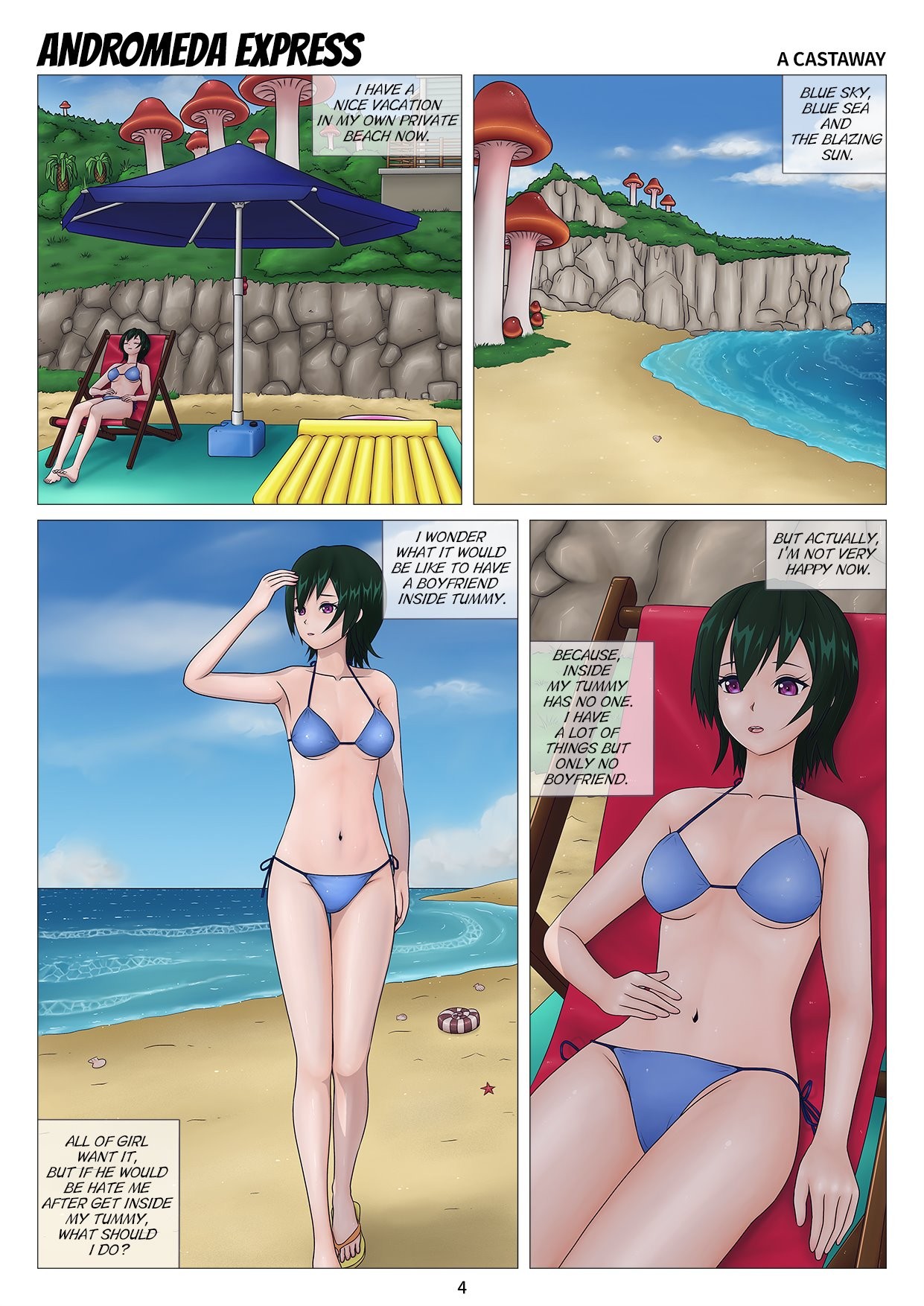 The Castaway porn comic picture 2