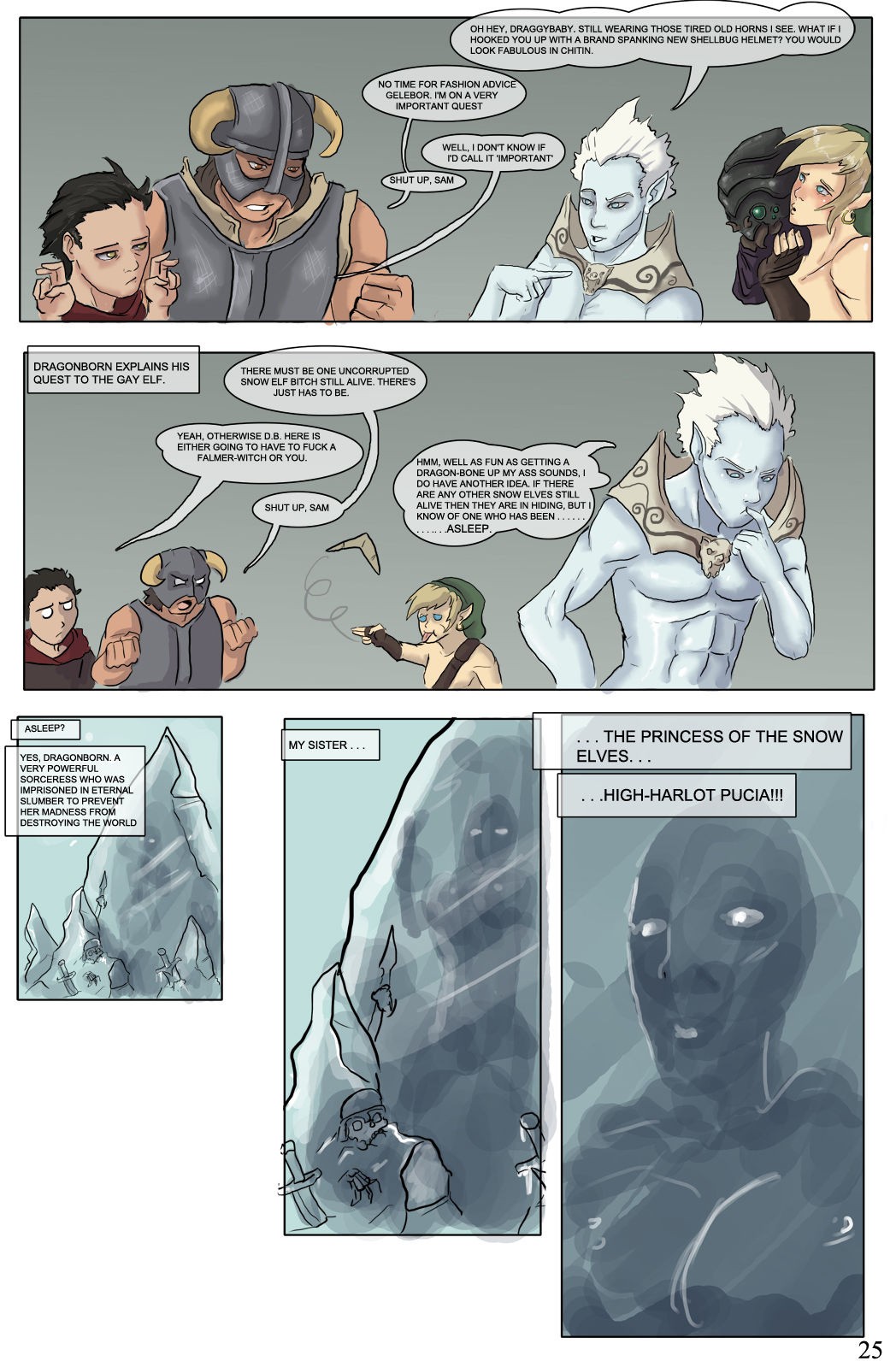 The Dragonborn Cometh porn comic picture 26