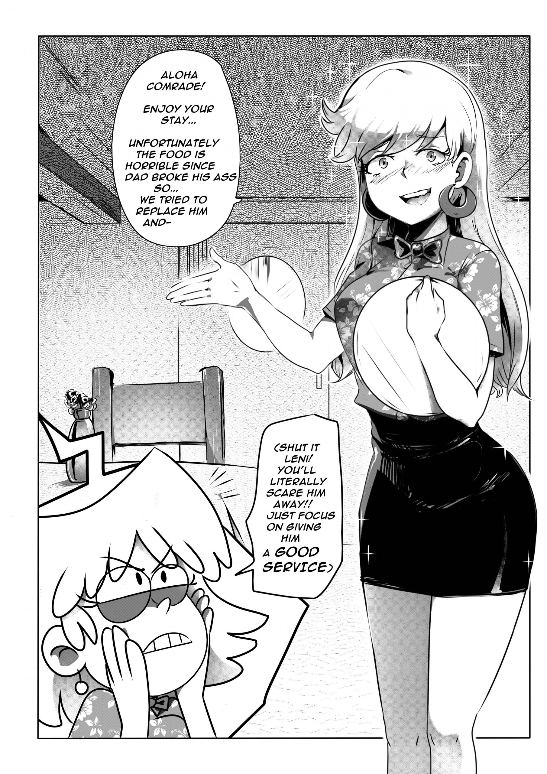 The Lewd House 2: Leniservice hentai manga picture 2