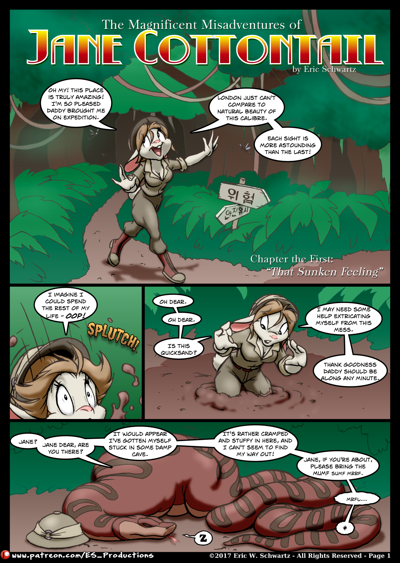 The Misadventures of Jane Cottontail porn comic picture 2