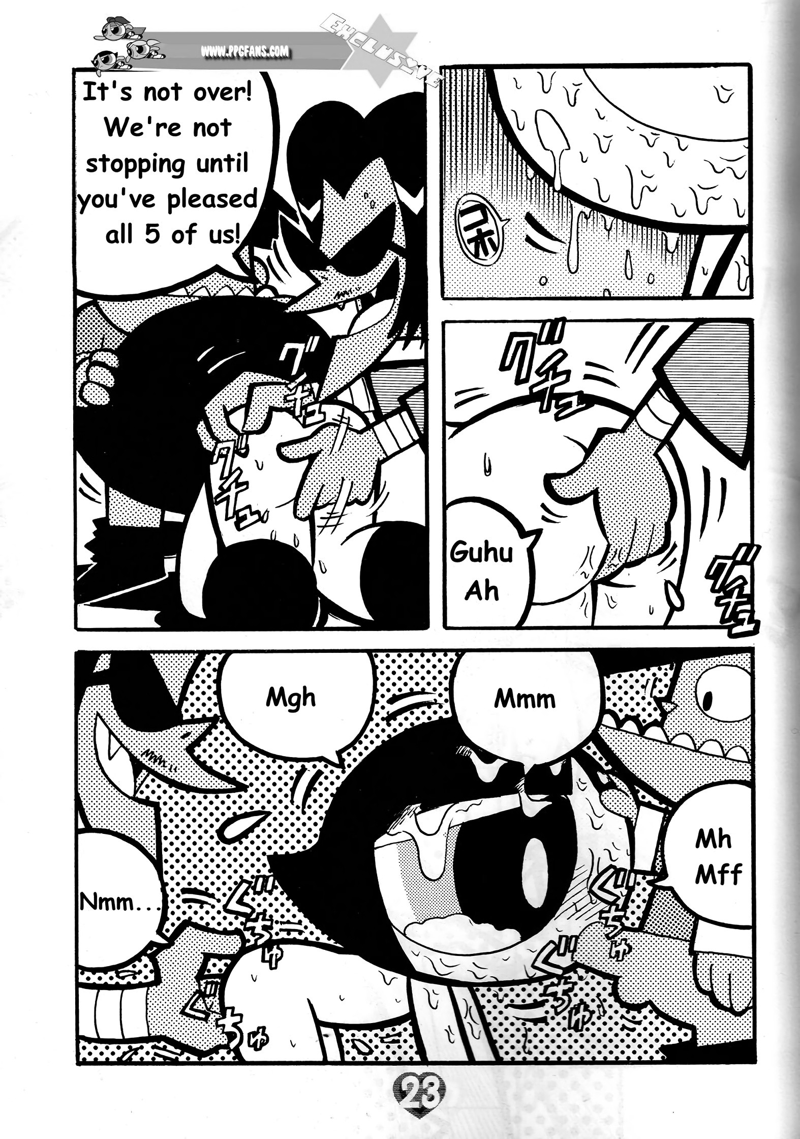 The Puff Puff Girls hentai manga picture 24