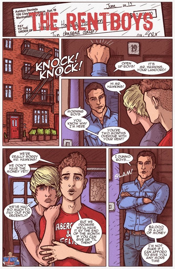 The Rentboys porn comic picture 1