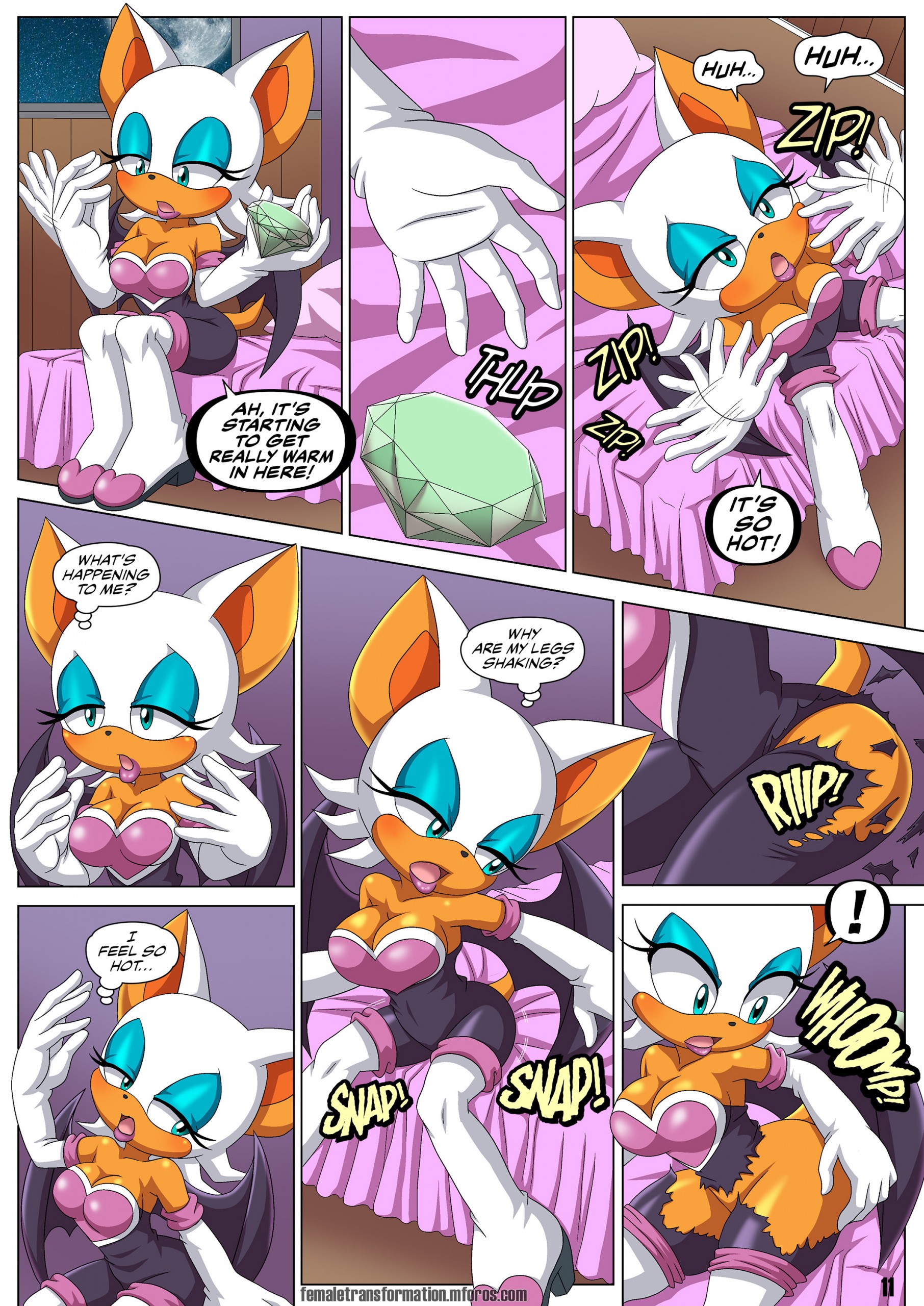 The Werehog 2 porn comic picture 12