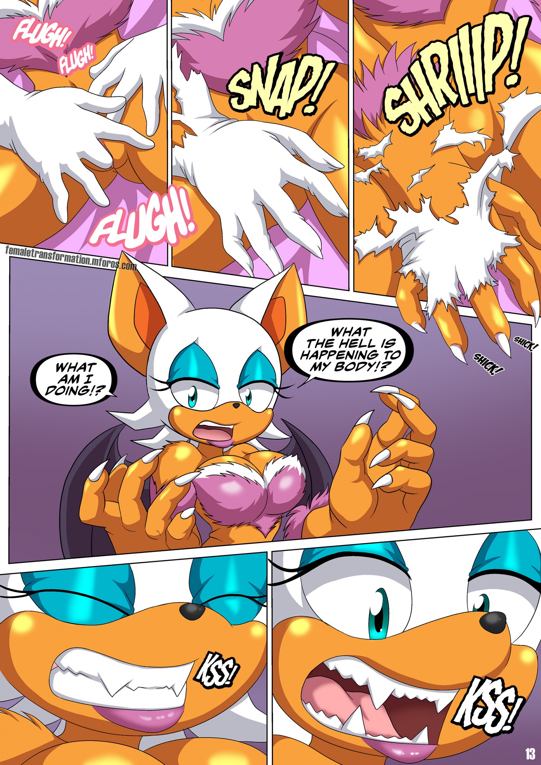 The Werehog 2 porn comic picture 14