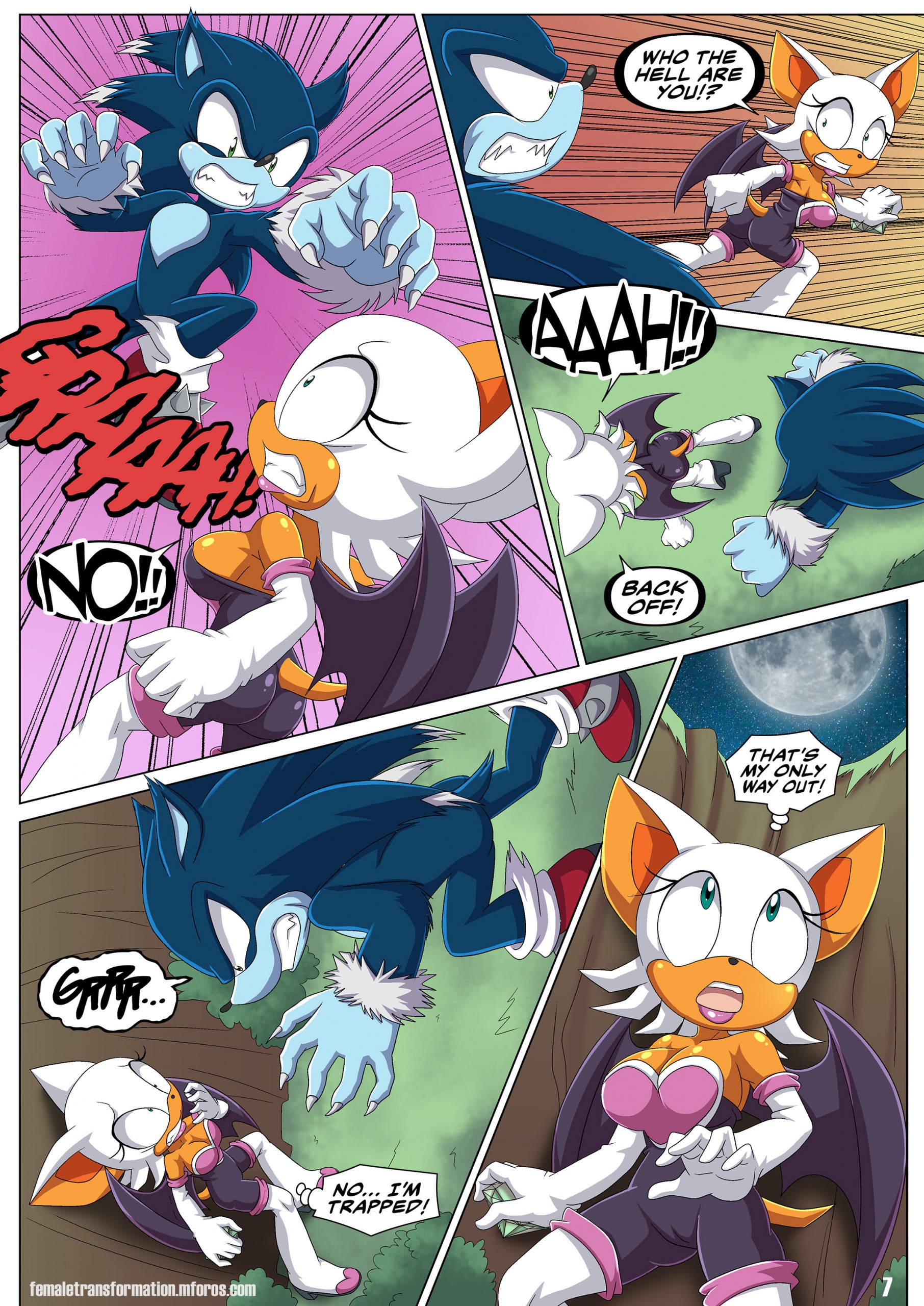 The Werehog 2 porn comic picture 8