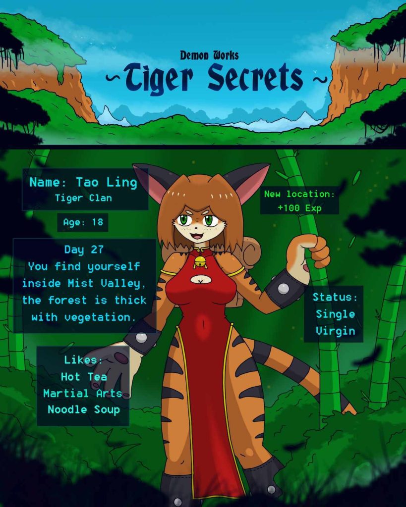 Tiger Secrets porn comic picture 1