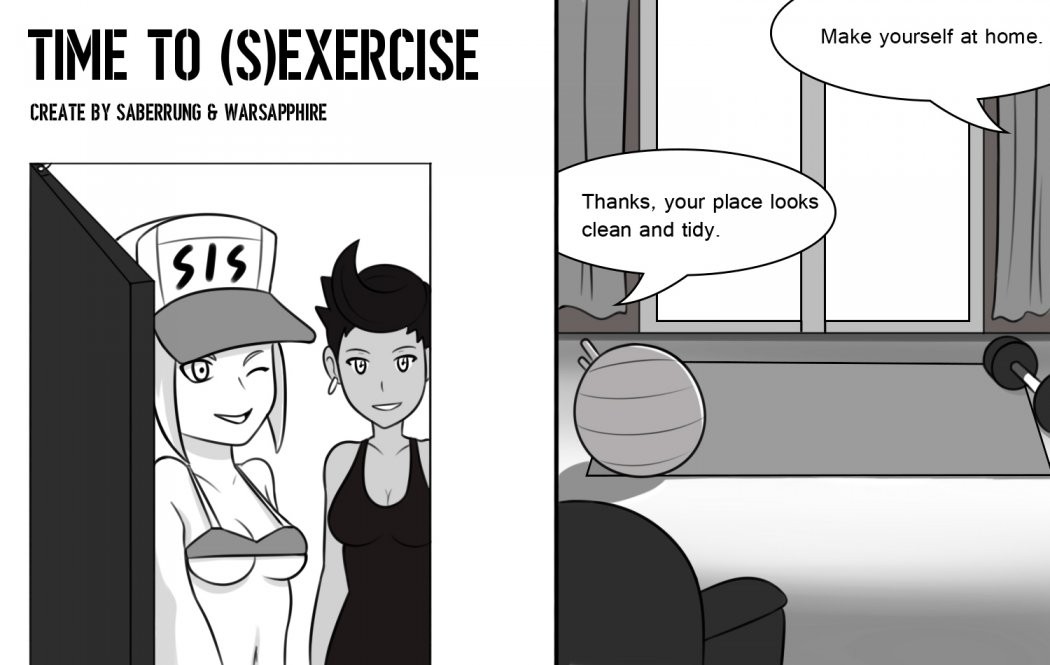 Time to (s)exercise porn comic picture 1