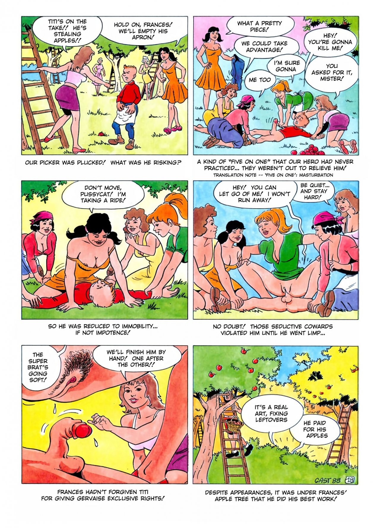 Titi Fricoteur porn comic picture 19