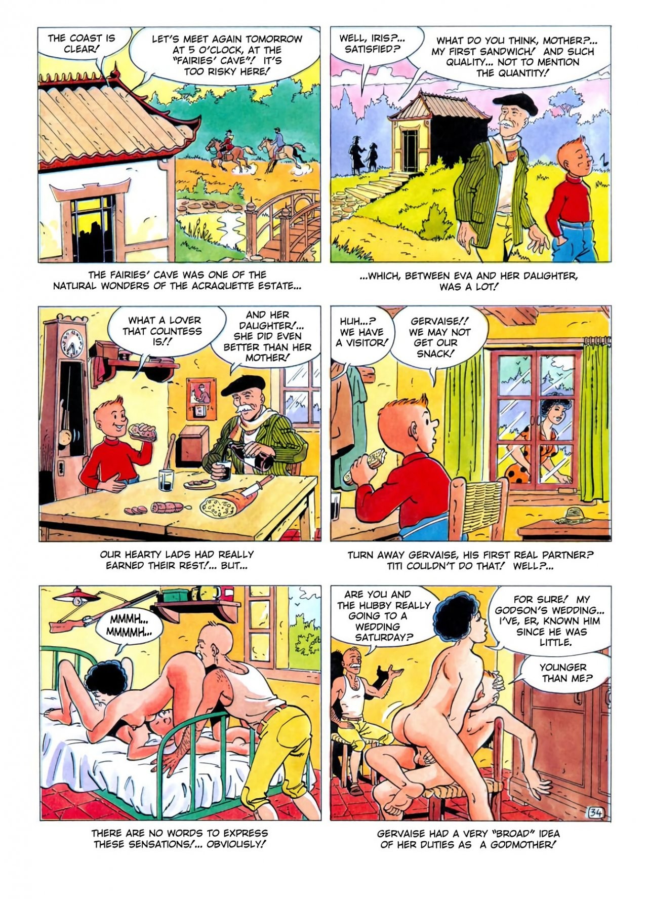 Titi Fricoteur porn comic picture 35