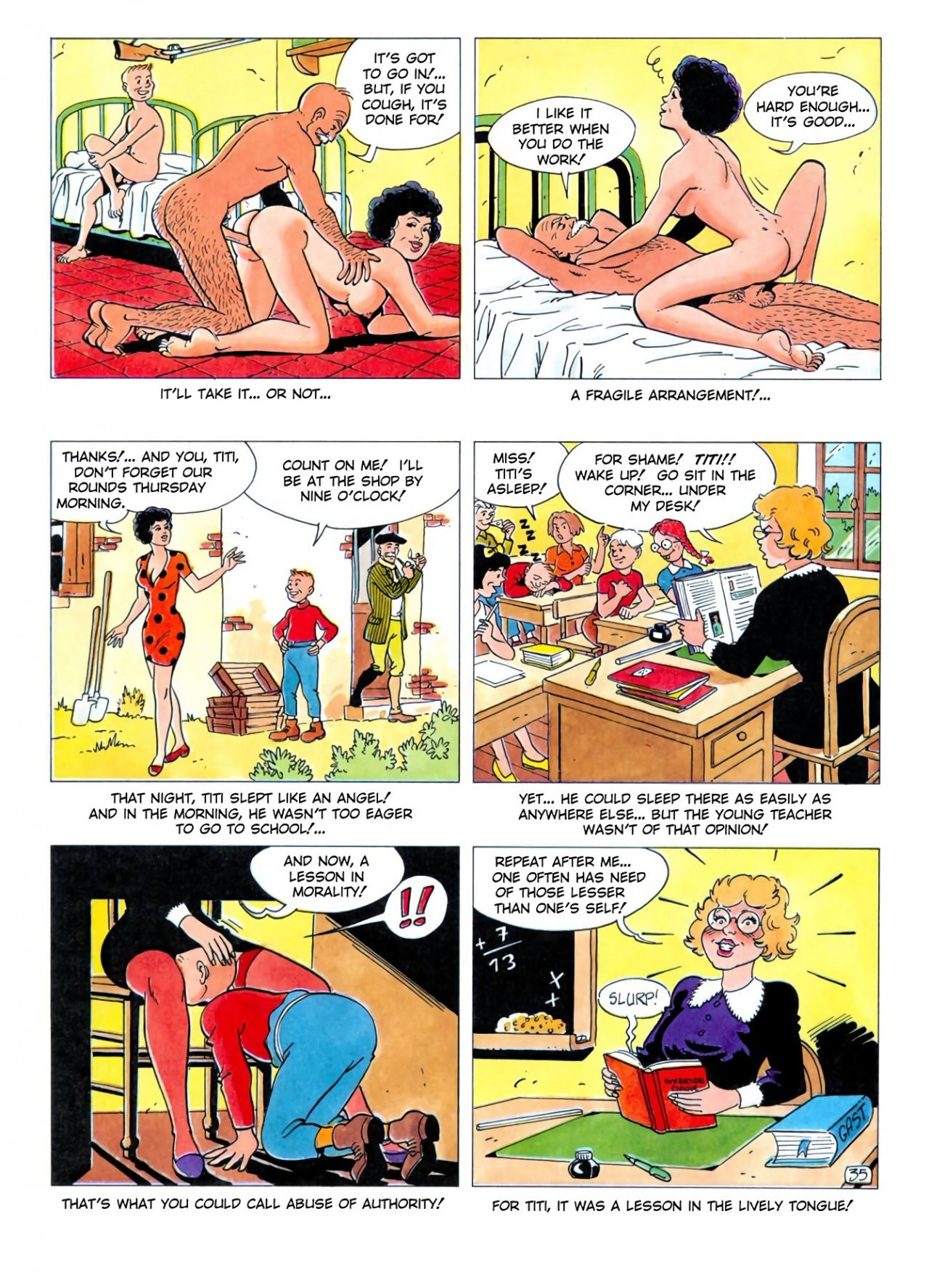 Titi Fricoteur porn comic picture 36