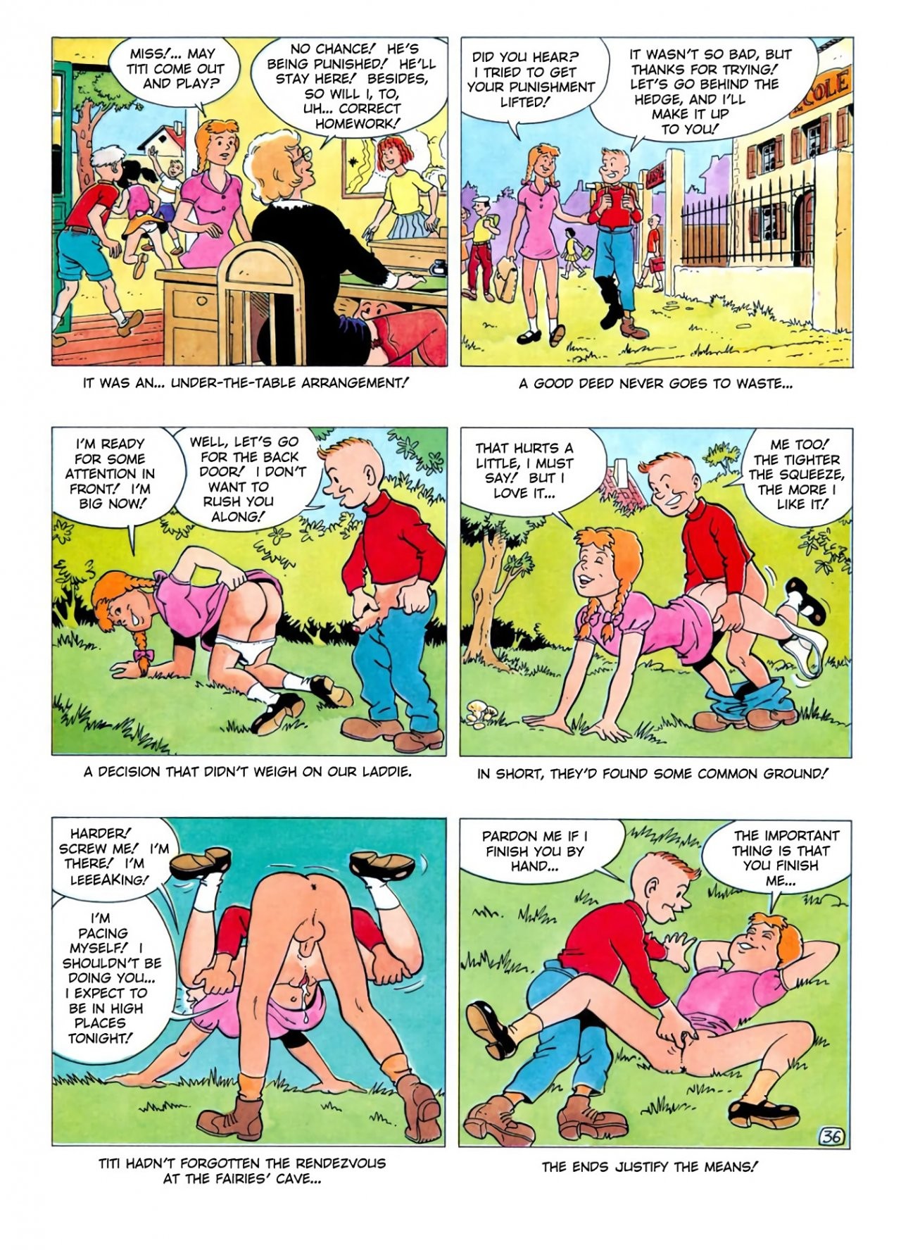 Titi Fricoteur porn comic picture 37