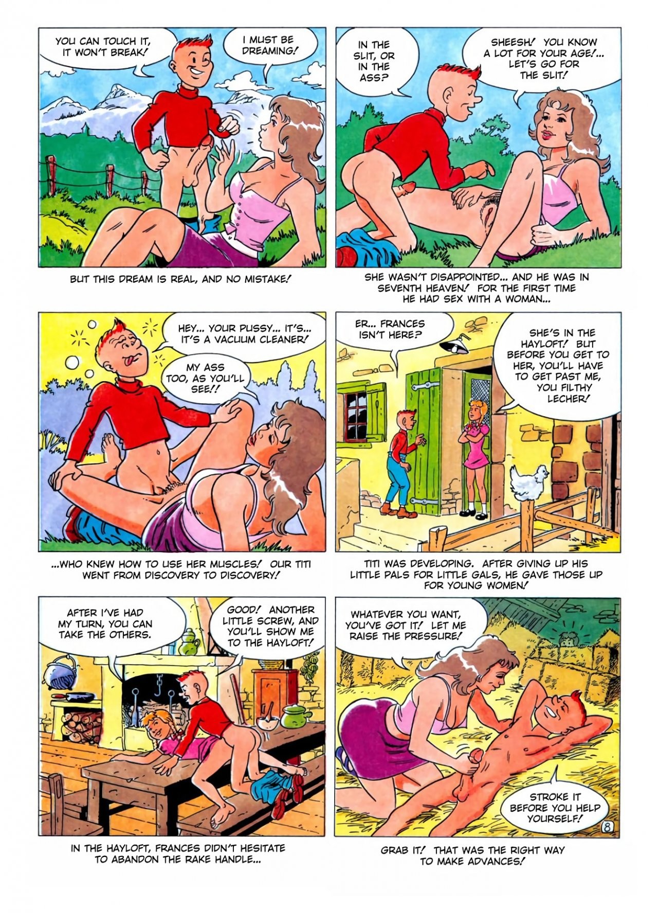 Titi Fricoteur porn comic picture 9