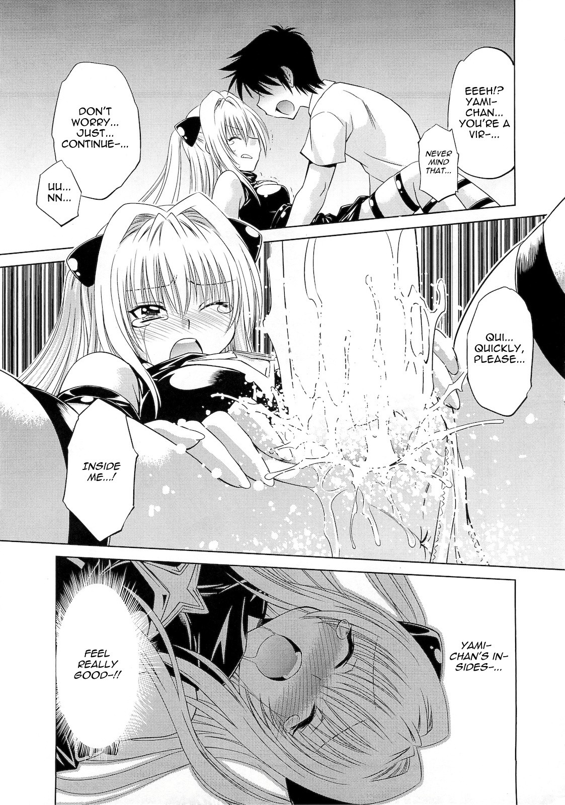 Troublekko - Yami hentai manga picture 12