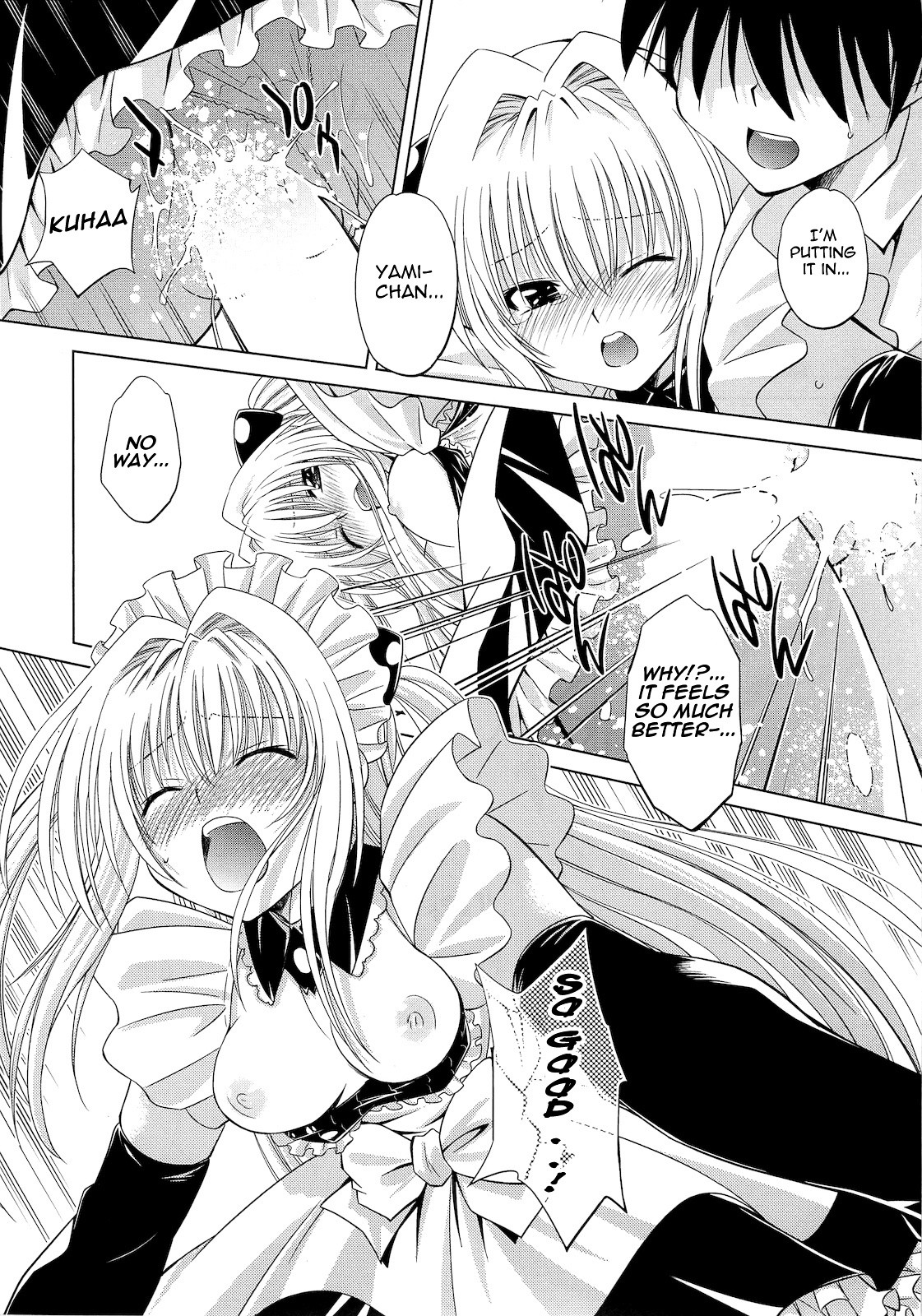 Troublekko - Yami hentai manga picture 28