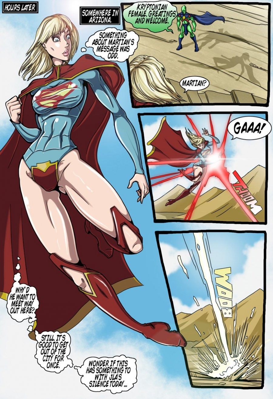 True Injustice: Supergirl 2 porn comic picture 6