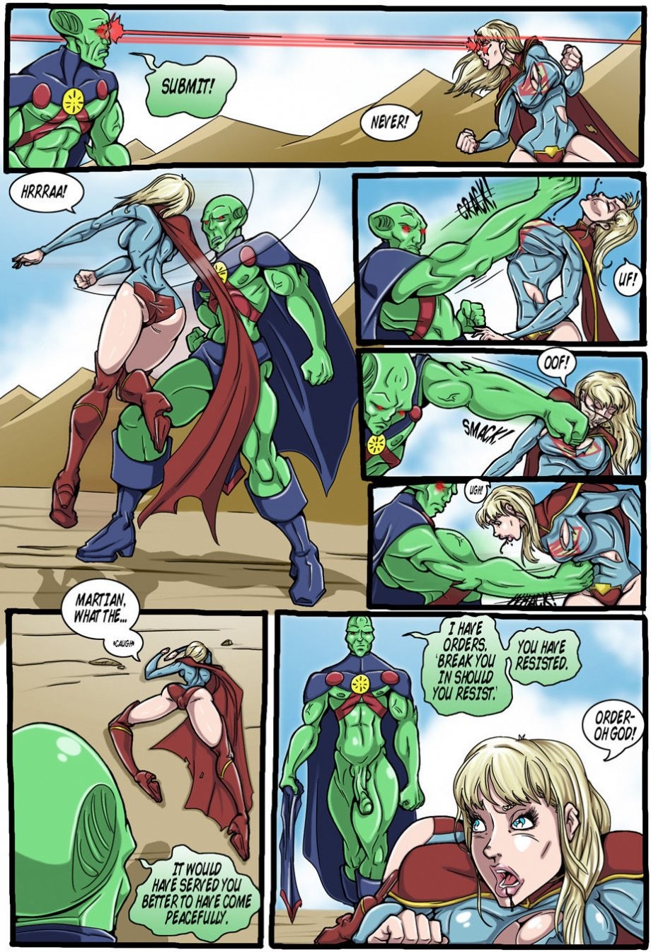 True Injustice: Supergirl 2 porn comic picture 8