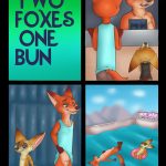 Two foxes one bun porn comic picture 1