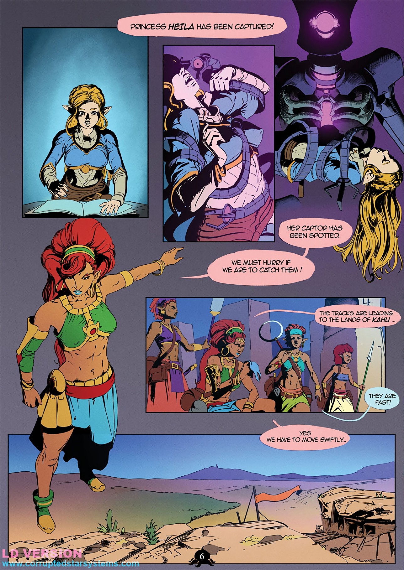 Urbosa's Quest porn comic picture 2