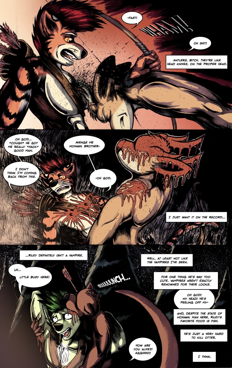 Vampire Hunter Boyfriends porn comic picture 7