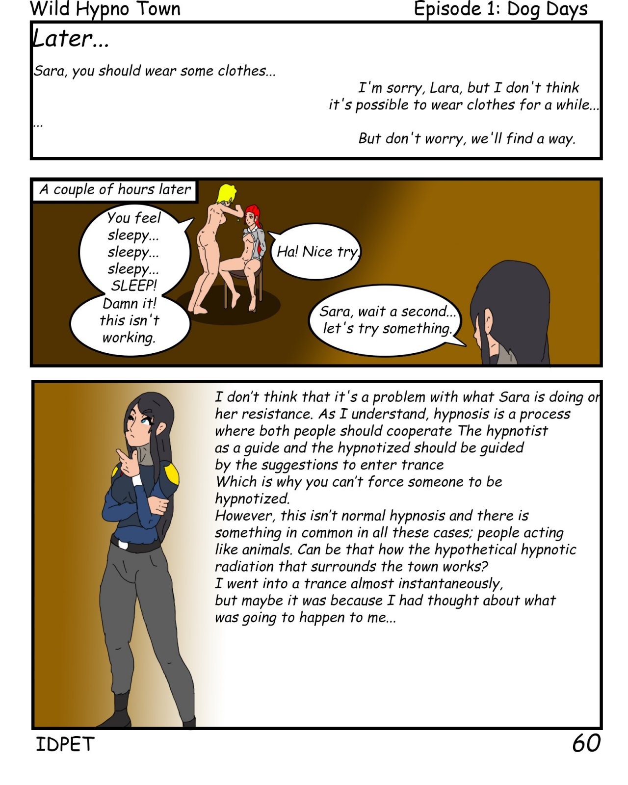 Wild Hypno Town porn comic picture 62