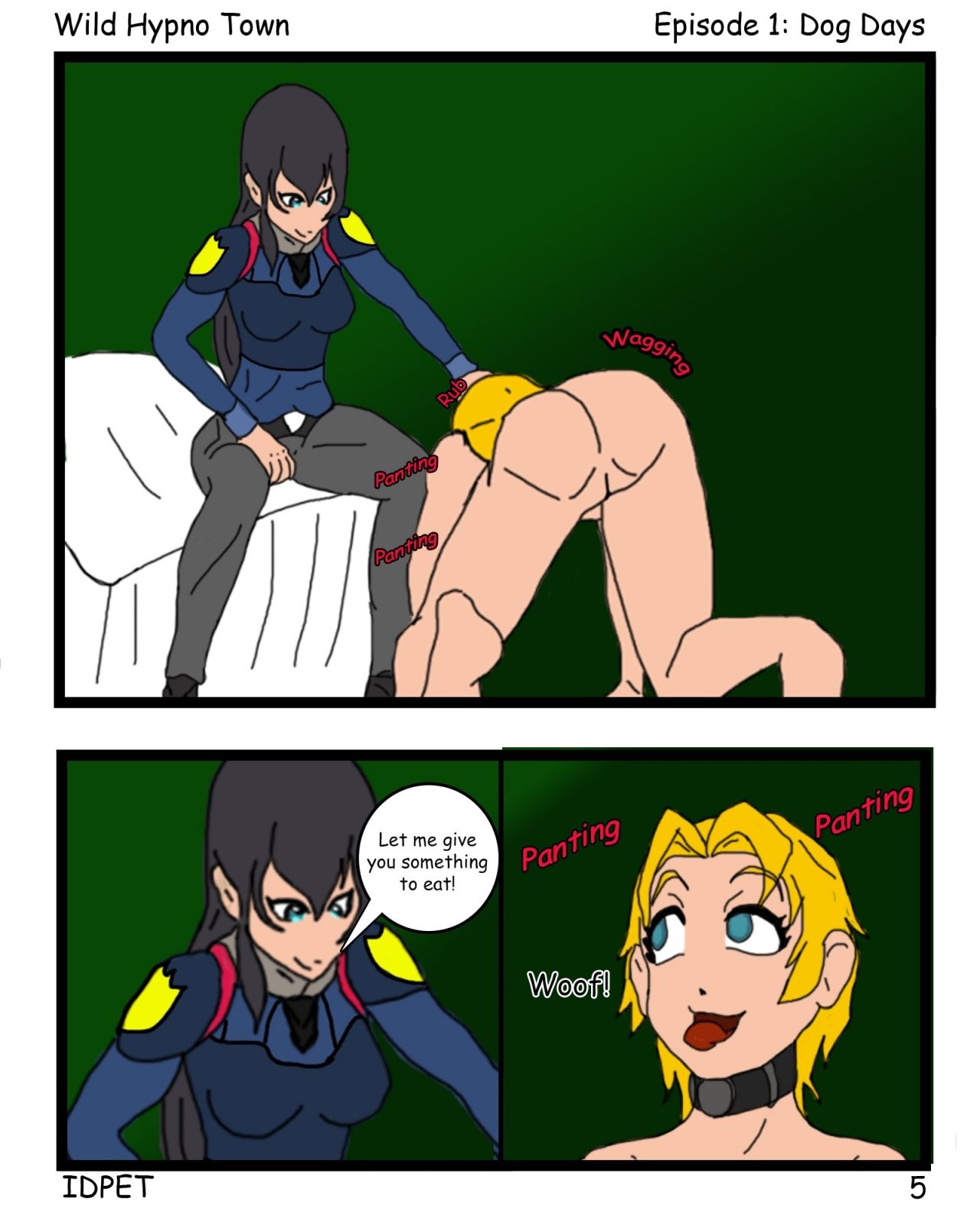 Wild Hypno Town porn comic picture 7