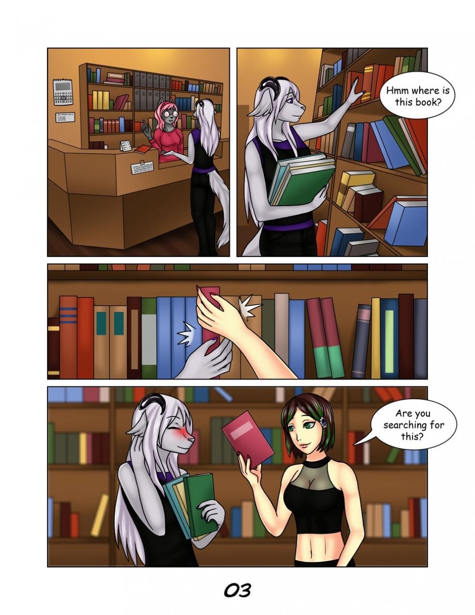 Yana & Ceri: Origins porn comic picture 4