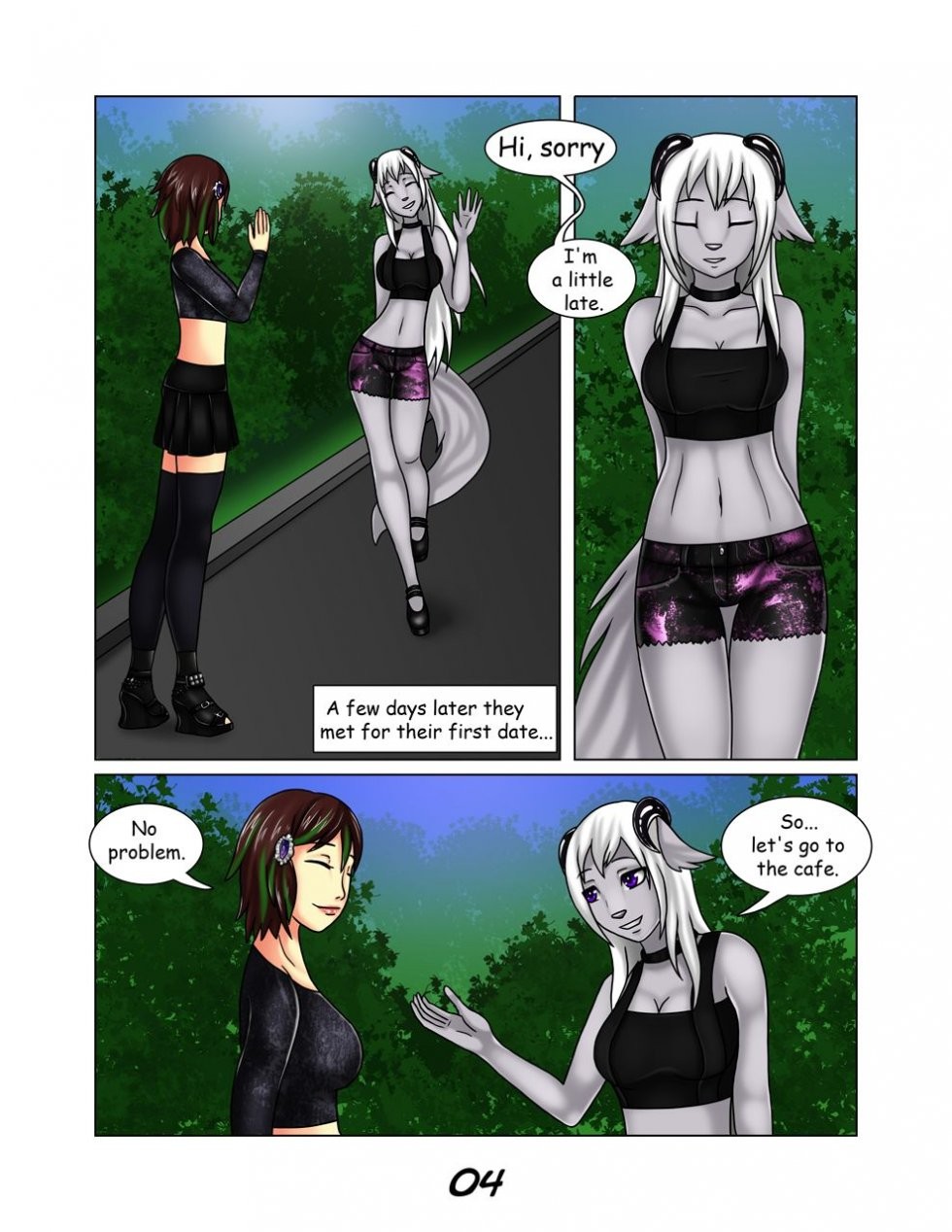 Yana & Ceri: Origins porn comic picture 5