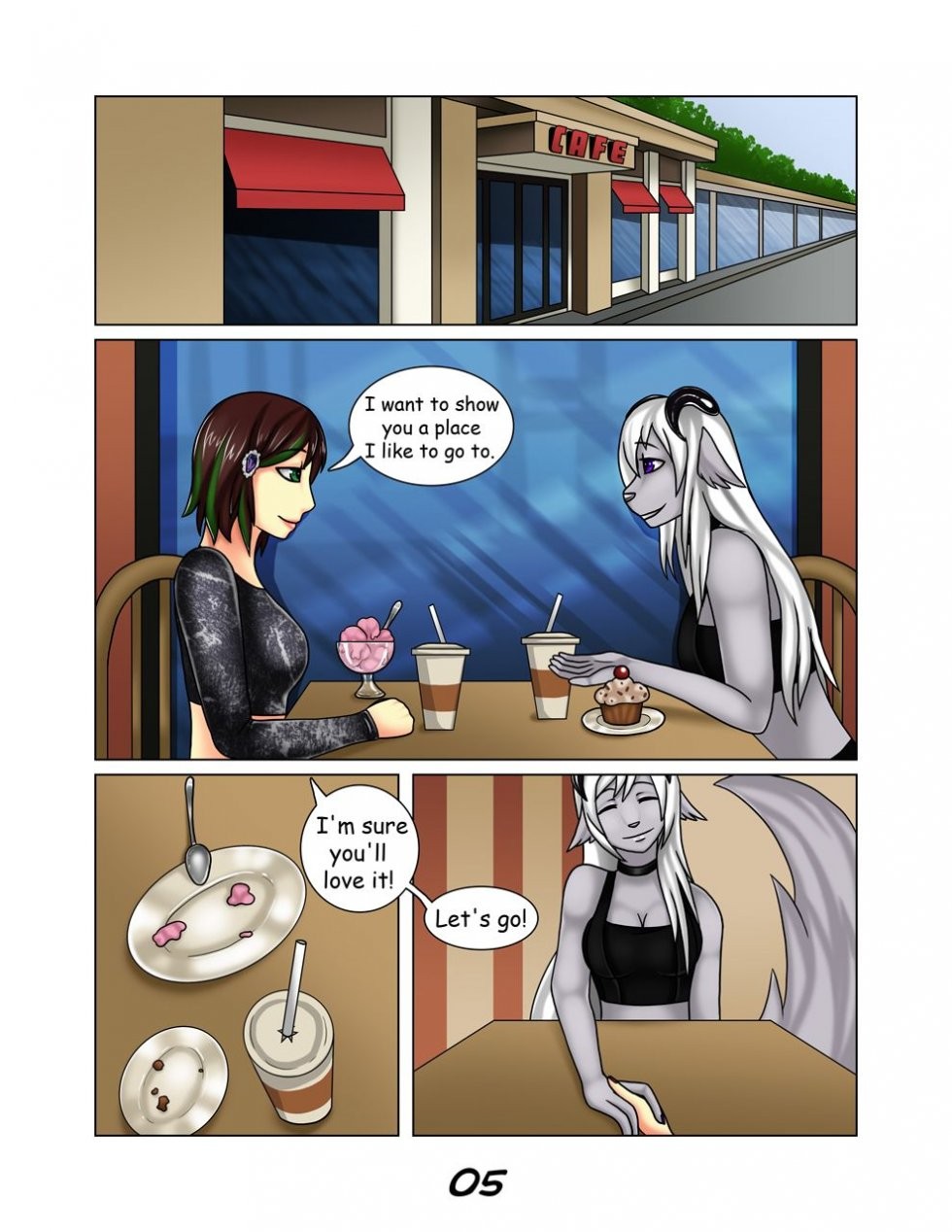 Yana & Ceri: Origins porn comic picture 6