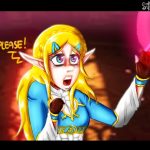 Zelda Getting Corrupted by Ganon porn comic picture 1